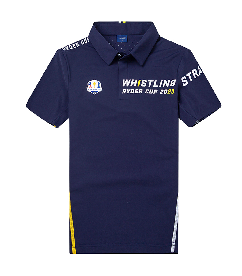 RyderCup莱德杯高尔夫服装男翻领Polo衫夏季Golf修身速干短袖T恤