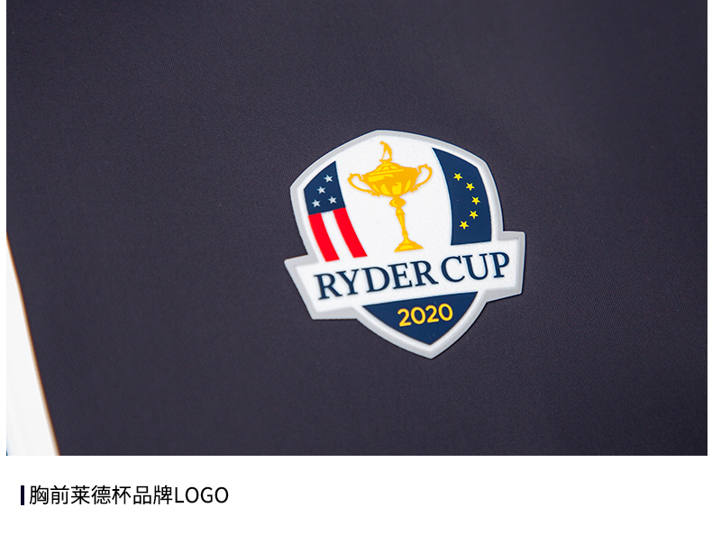 RyderCup莱德杯高尔夫男装短袖T恤 夏季翻领运动速干修身Polo衫