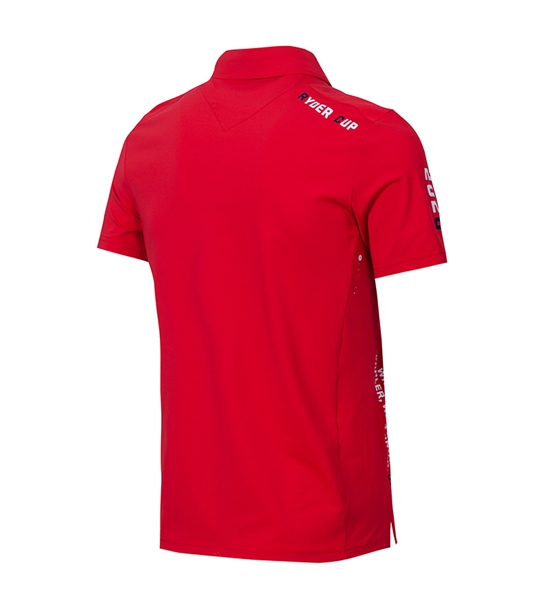 RyderCup莱德杯高尔夫服装男短袖T恤 夏季运动速干Polo弹力短袖