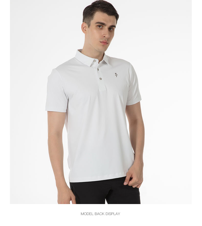 Castelbajac（法国C牌）高尔夫男装 速干短袖T恤 弹力修身Polo衫