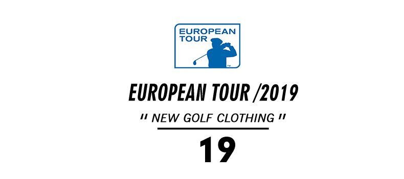 European Tour欧巡赛高尔夫t恤男 修身速干运动翻领短袖T恤