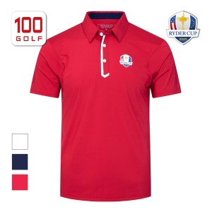 RyderCup莱德杯高尔夫男装 夏季男短袖T恤高尔夫服装Polo衫新品