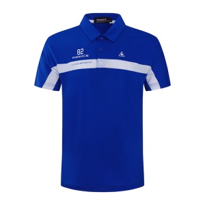 Le Coq Sportif/乐卡克高尔夫服装男士短袖T恤休闲运动高尔夫T恤