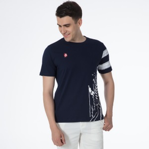 Castelbajac（法国C牌）高尔夫男装 夏季圆领T恤 短袖时尚运动衫