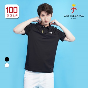 Castelbajac（C牌）高尔夫服装男短袖T恤21夏艺术时尚翻领Polo衫