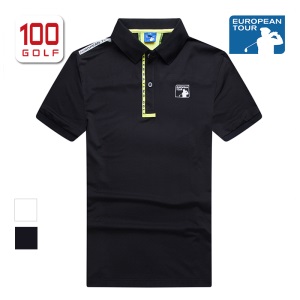 European Tour欧巡赛高尔夫t恤男 修身速干运动翻领短袖T恤