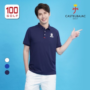 Castelbajac（C牌）高尔夫服装男短袖T恤21夏男装时尚修身Polo衫