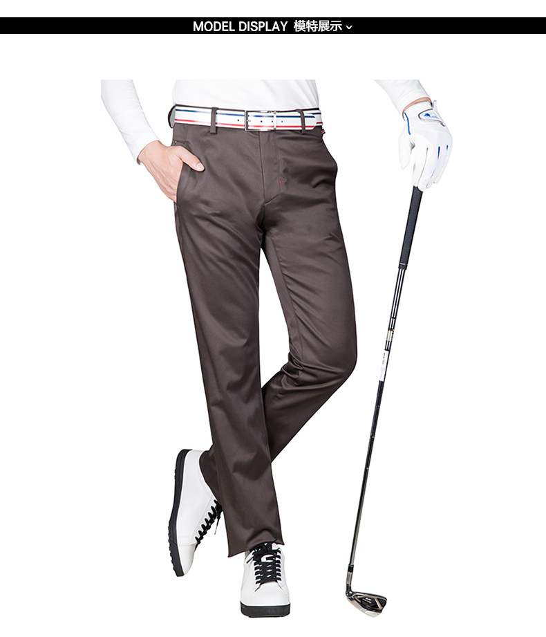 RYDERCUP莱德杯高尔夫服装 男士直筒修身高尔夫长裤秋冬休闲裤子