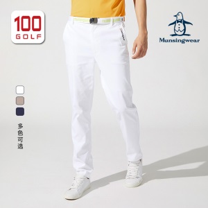 Munsingwear/万星威男装长裤21春夏新品运动休闲修身高尔夫裤子